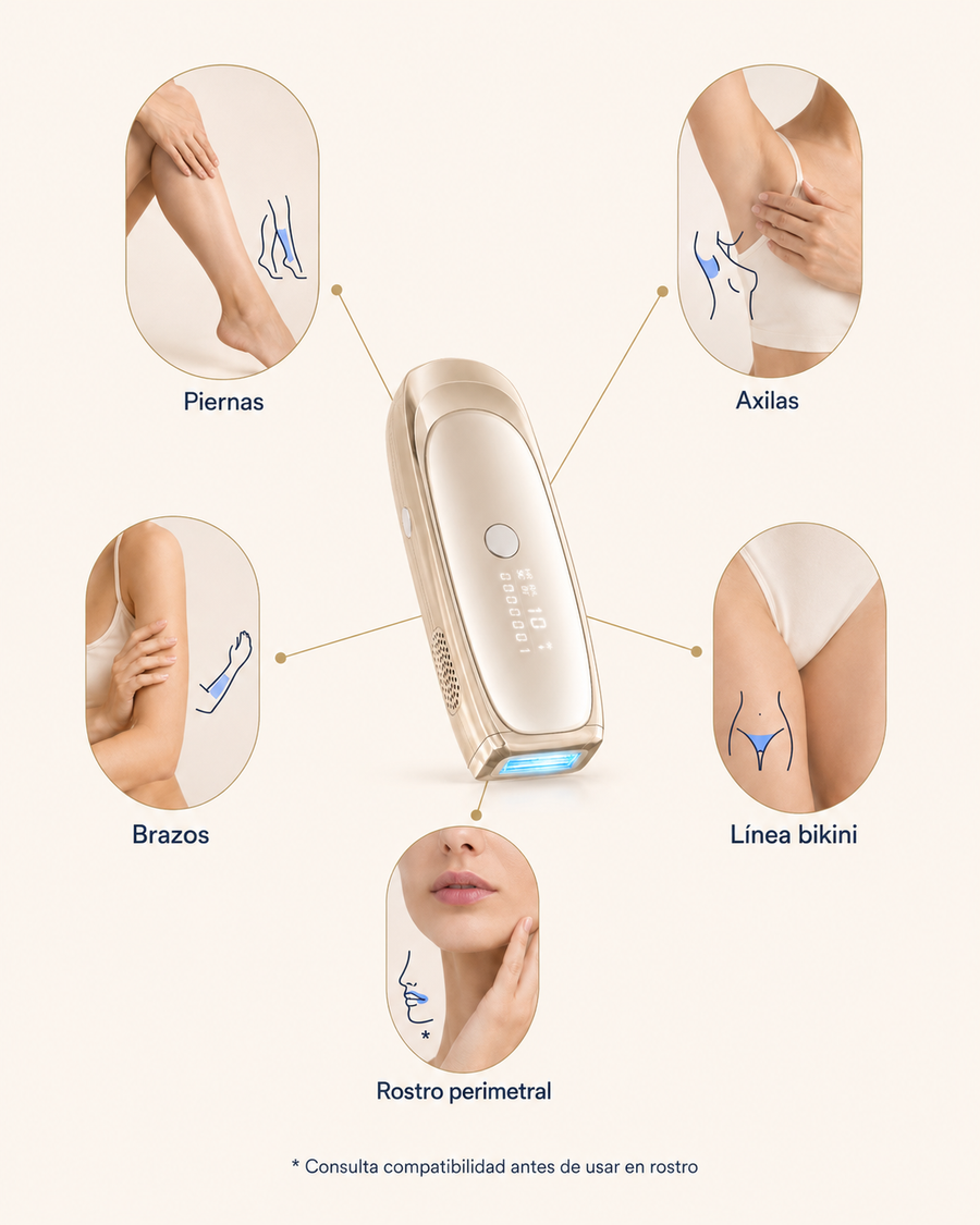 Kit Lumiskin IPL y accesorios